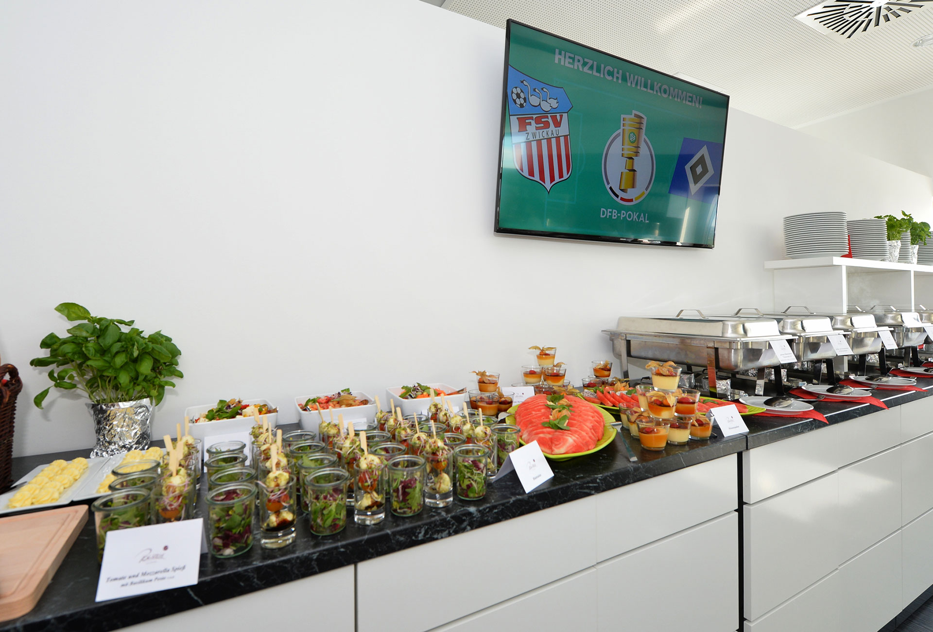 StadionCatering des FSV Zwickau Sportcatering FSV Zwickau